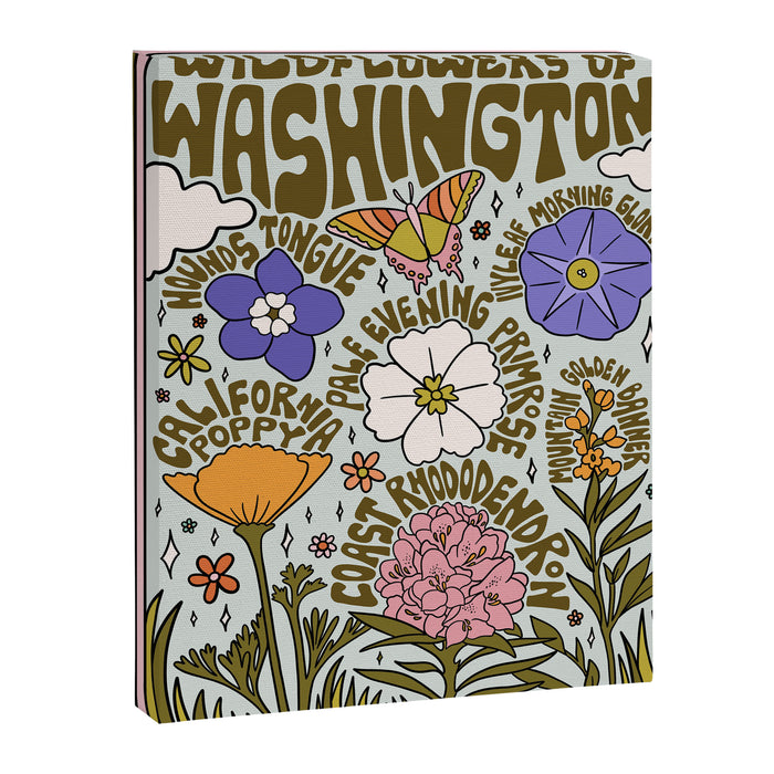 Washington Wildflowers Canvas Print Gallery Image 1