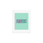 Wavy Aquarius Art Print Gallery Image 1