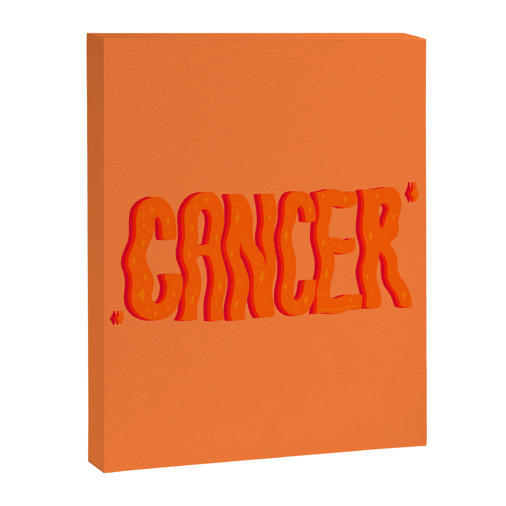 Wavy Cancer Canvas Print Gallery Image 8