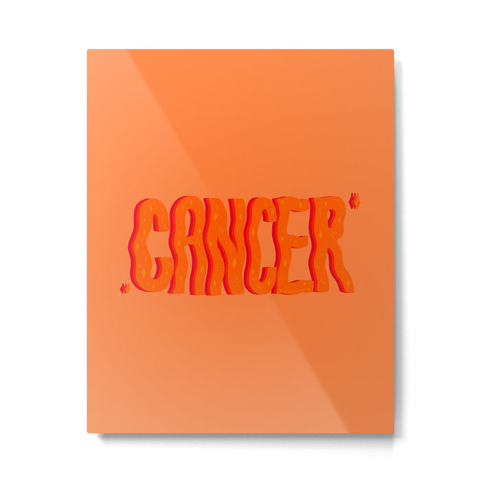 Wavy Cancer Metal Print Gallery Image 1