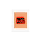 We all go to Hell Art Print Gallery Image 1