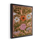 West Virginia Wildflowers Framed Canvas Print Gallery Image 2