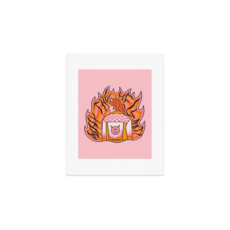 Why The Hell Not Art Print Gallery Image 1