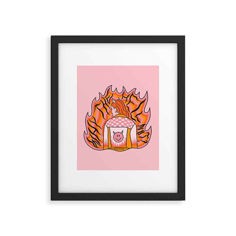 Why The Hell Not Framed Art Print Gallery Image 6