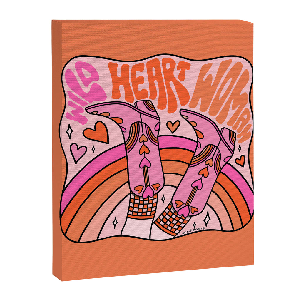 Wild Heart Woman Canvas Print Gallery Image 8