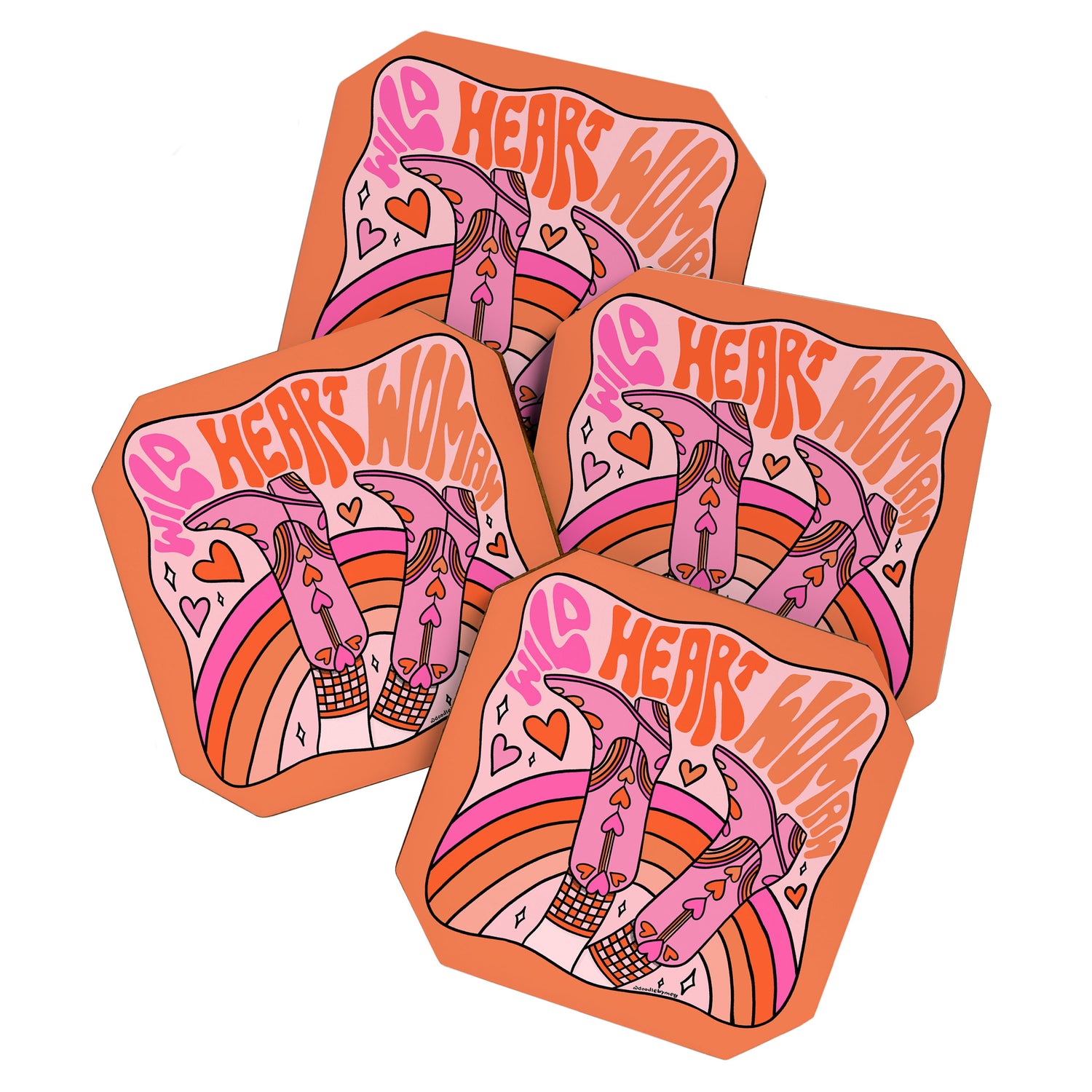 Wild Heart Woman Coaster Gallery Image 1