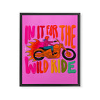 Wild Ride Framed Canvas Print Gallery Image 8