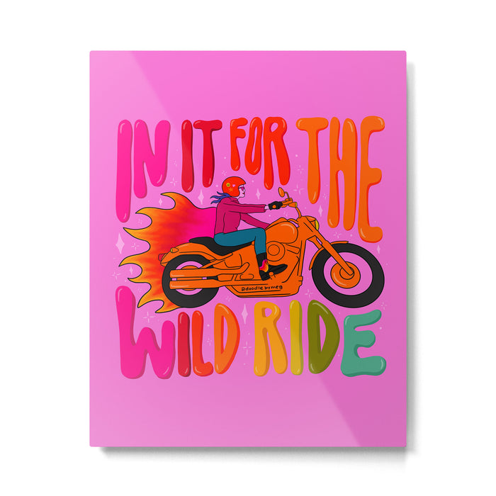 Wild Ride Metal Print Gallery Image 1