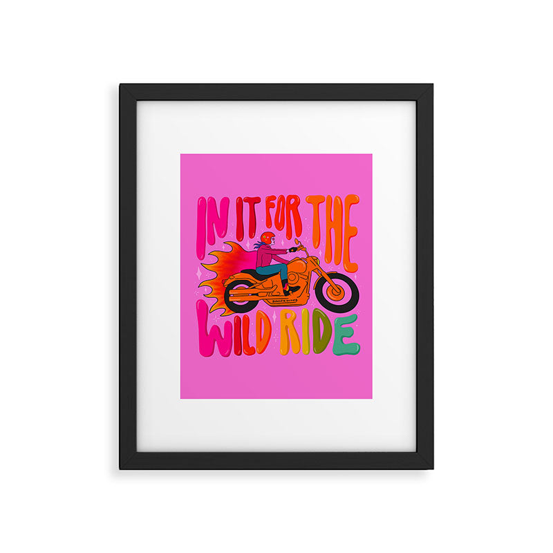 Wild Ride Framed Art Print Gallery Image 6