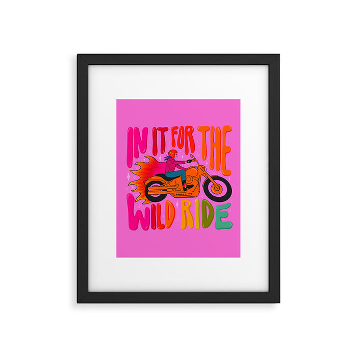 Wild Ride Framed Art Print Gallery Image 1