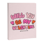 Will You Be My Valentine Canvas Print Gallery Image 8