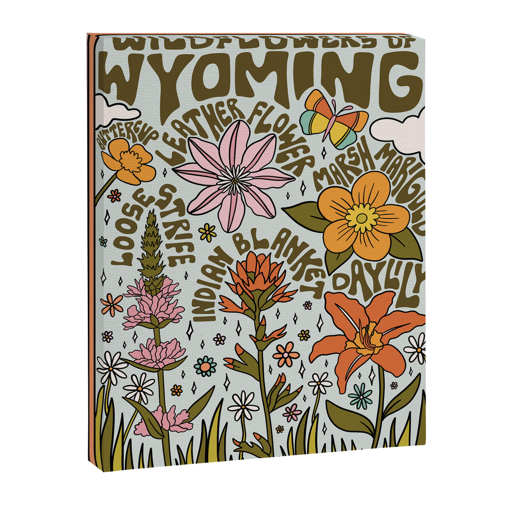 Wyoming Wildflowers Canvas Print Gallery Image 8