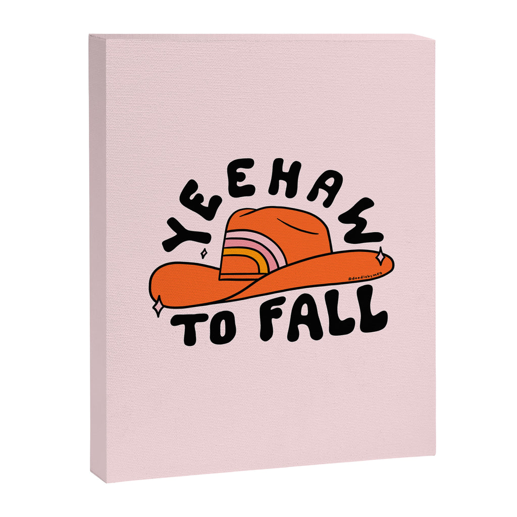 Yeehaw to Fall Canvas Print Gallery Image 8