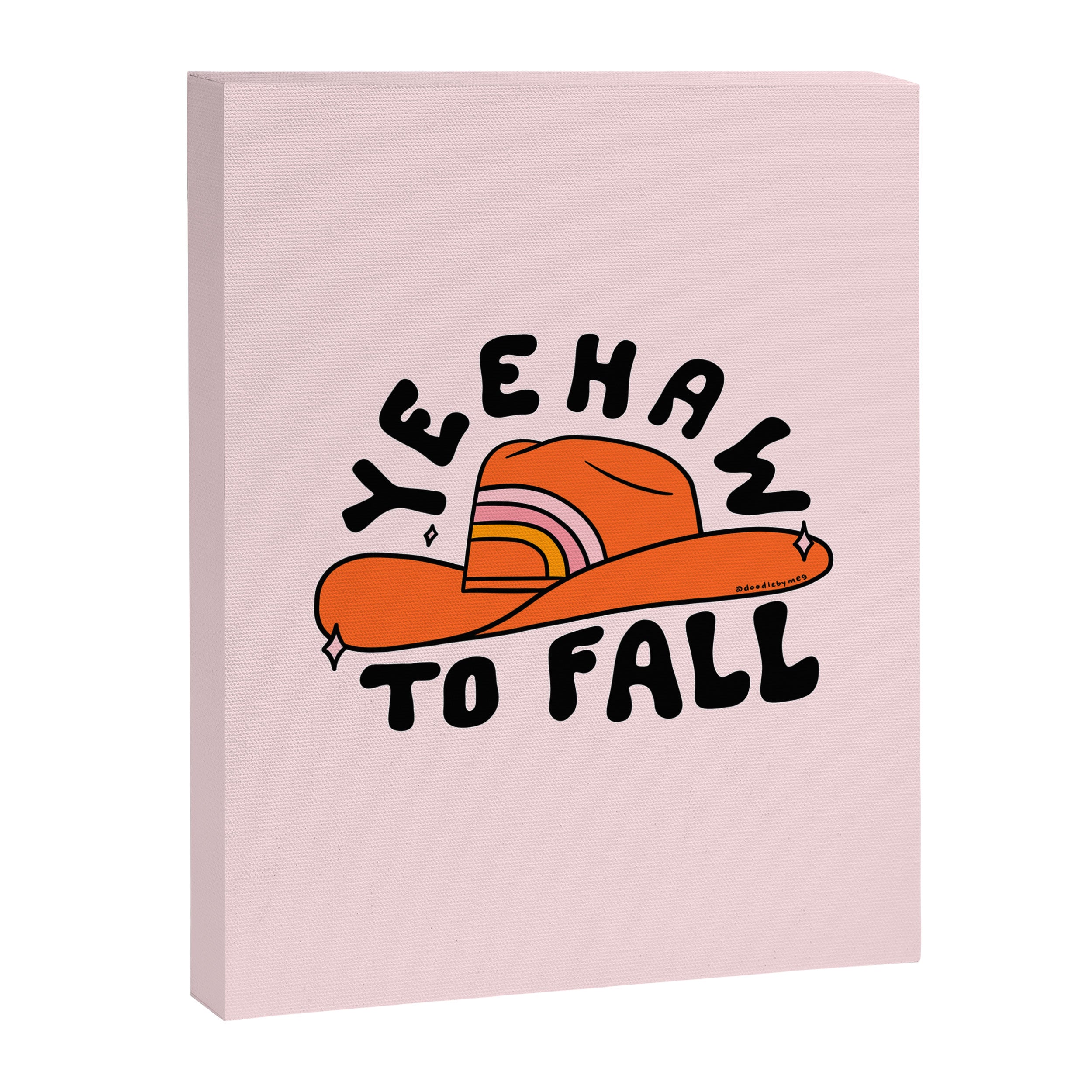 Yeehaw to Fall Canvas Print Gallery Image 8