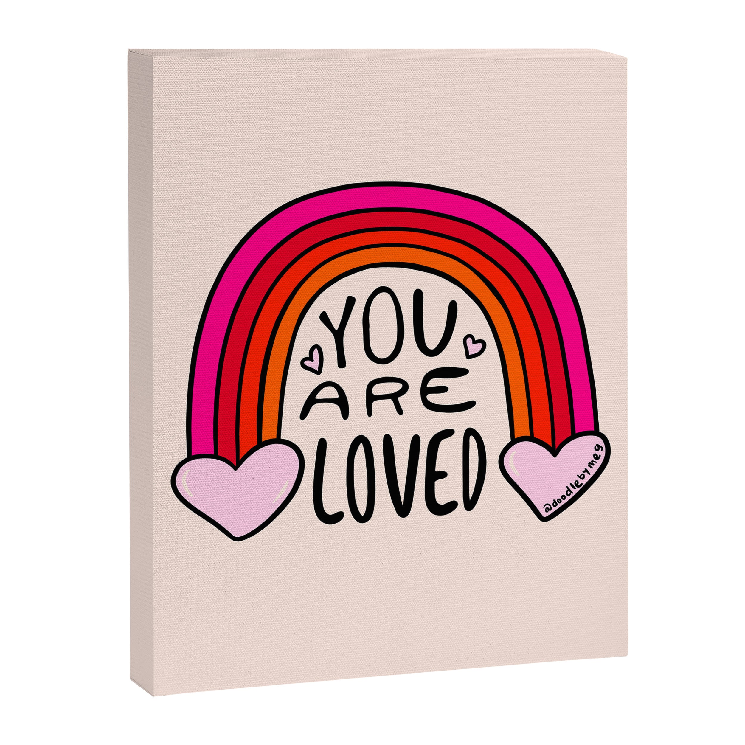 You Are Loved Canvas Print Gallery Image 8