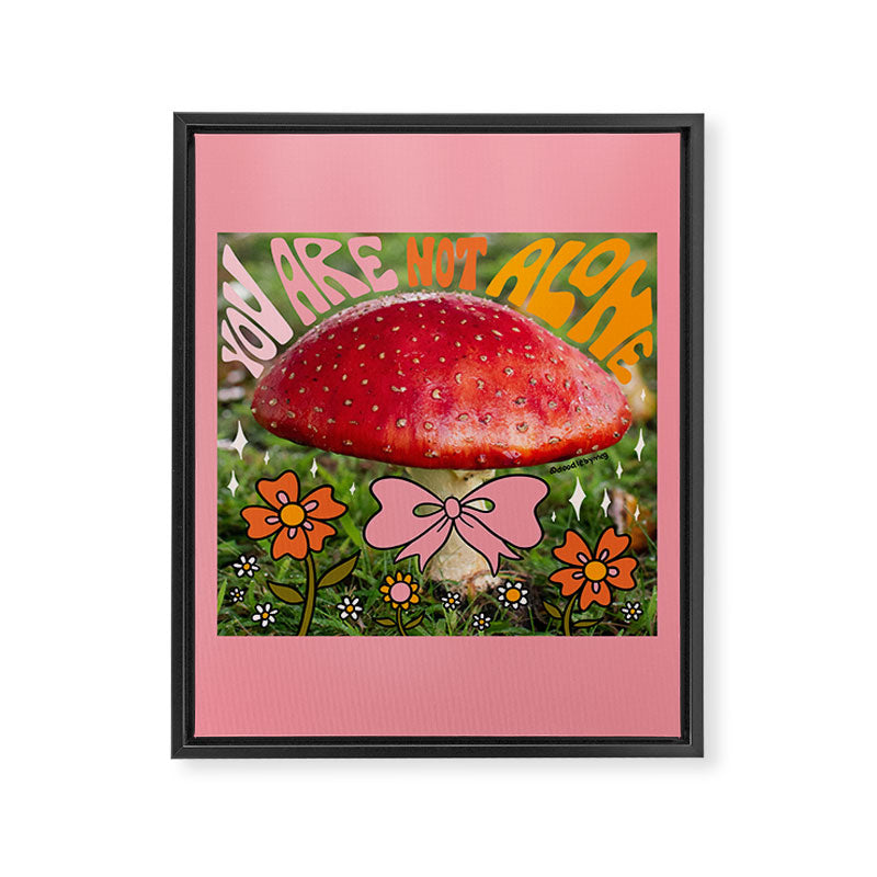 You Are Not Alone Framed Canvas Print Gallery Image 8