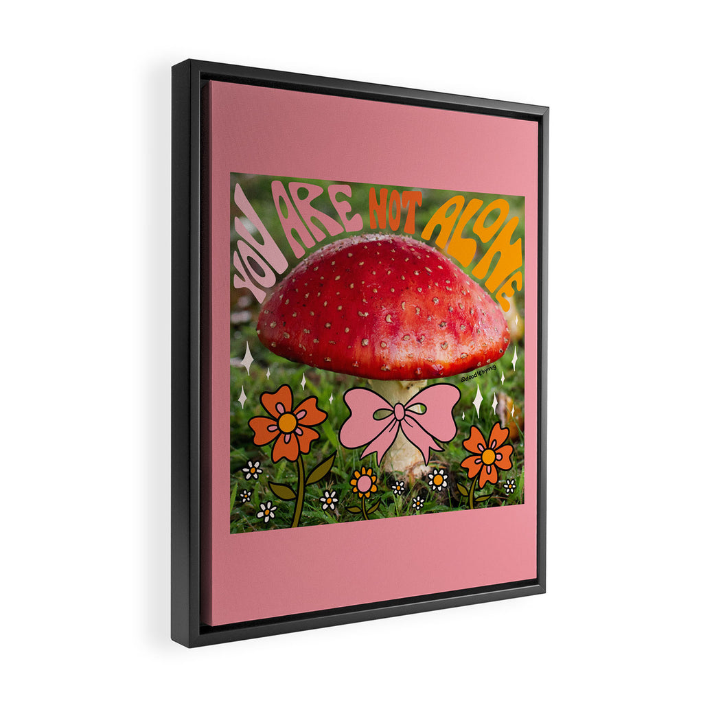 You Are Not Alone Framed Canvas Print Gallery Image 2