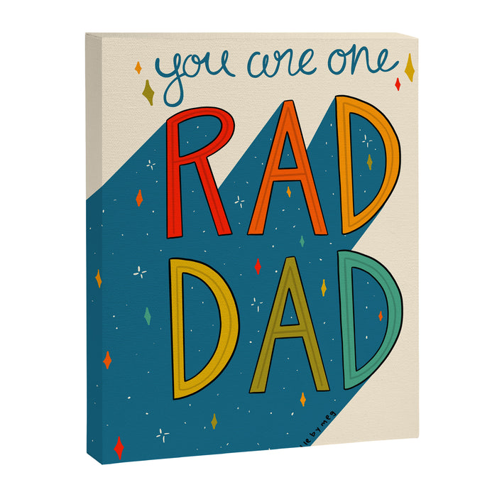 You are One Rad Dad Canvas Print Gallery Image 1