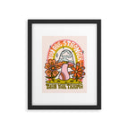 You Are Stronger Than Your Trauma Framed Art Print Gallery Image 6