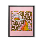You Can't Pour From An Empty Cup Framed Canvas Print Gallery Image 8