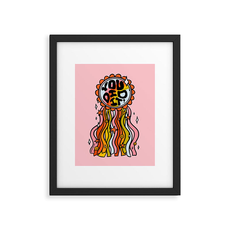 You Did It Framed Art Print Gallery Image 6