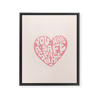 You Have A Safe Space In Me Framed Canvas Print Gallery Image 8