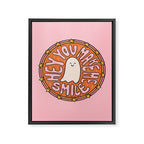 You Make Me Smile Framed Canvas Print Gallery Image 8