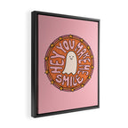 You Make Me Smile Framed Canvas Print Gallery Image 2