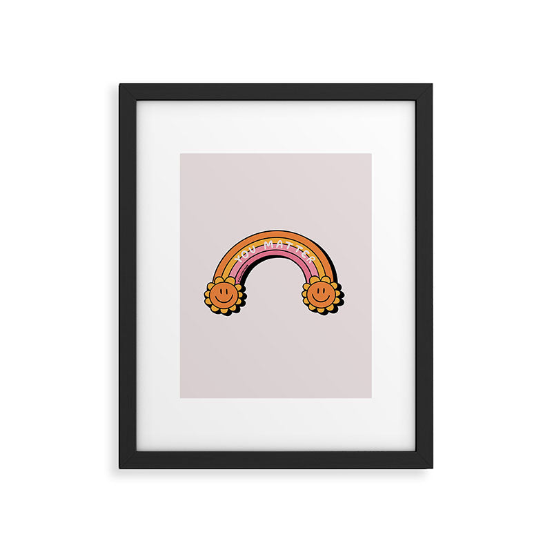 You Matter Framed Art Print Gallery Image 6