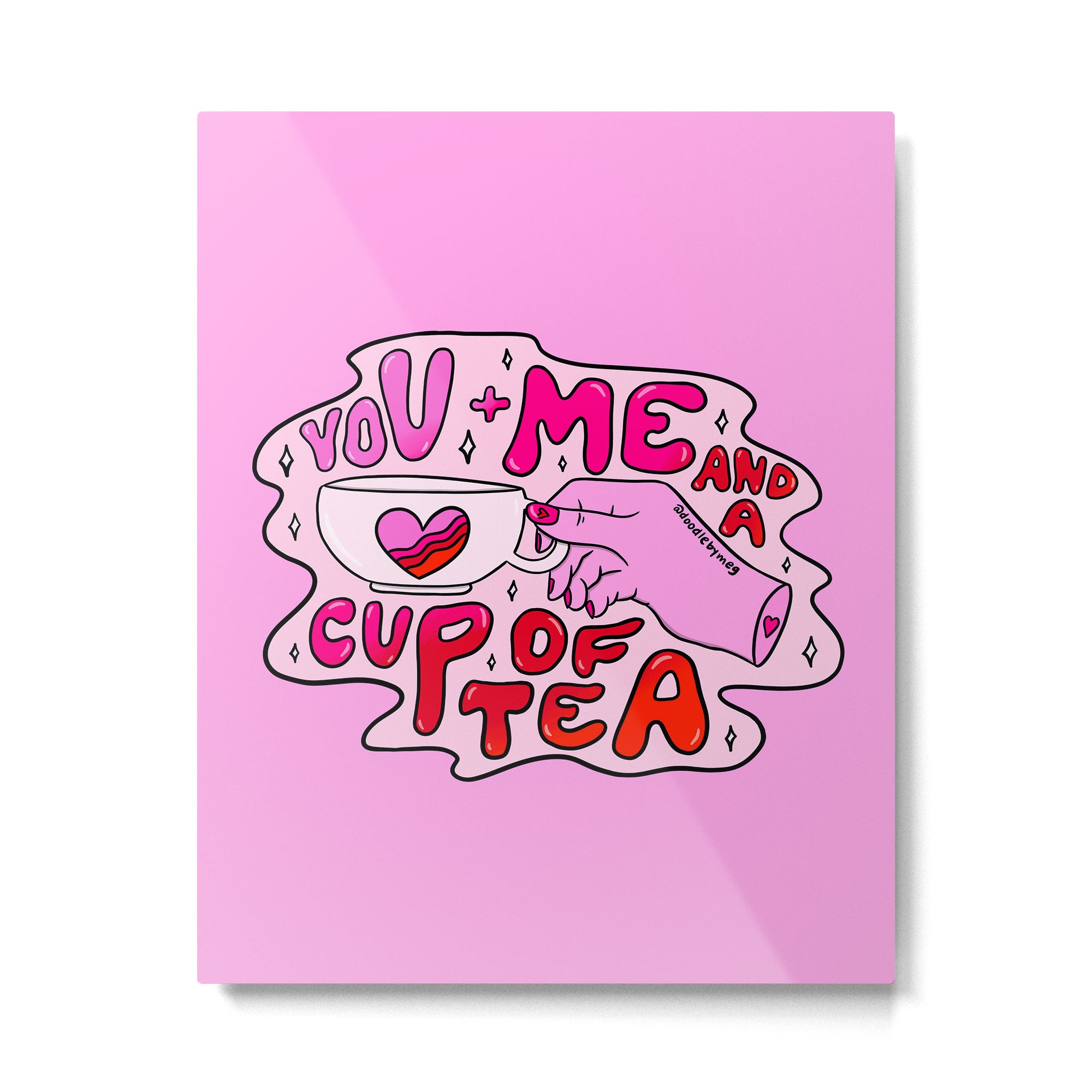 You + Me Metal Print Gallery Image 6