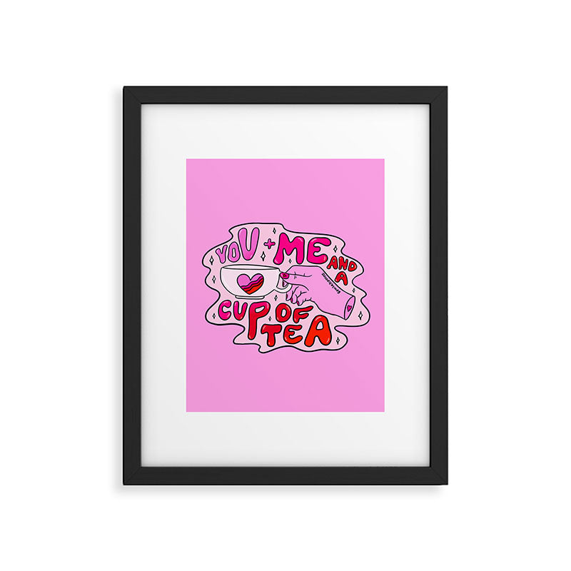 You + Me Framed Art Print Gallery Image 6