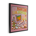 Your Imagination Framed Canvas Print Gallery Image 2