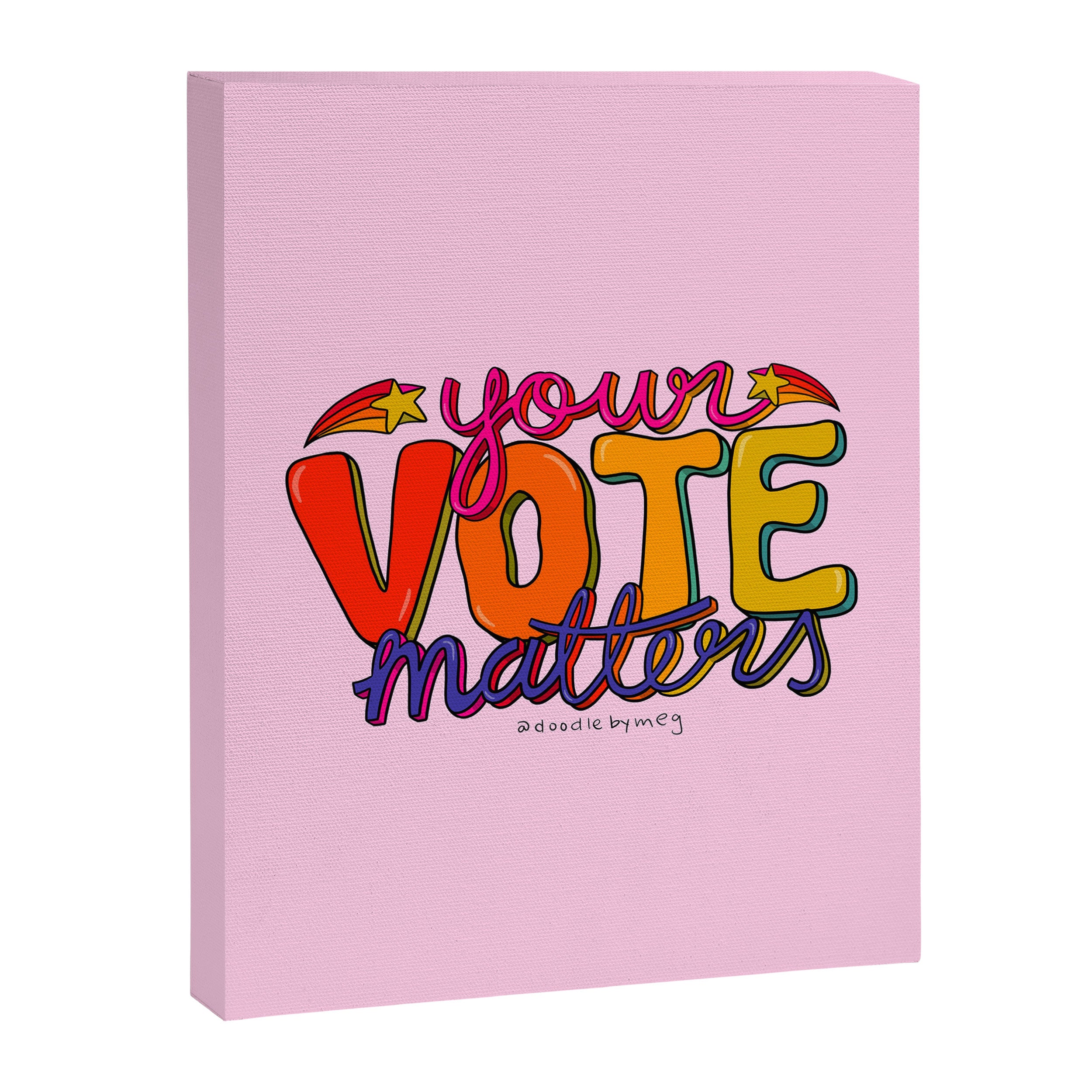 Your Vote Matters Canvas Print Gallery Image 8