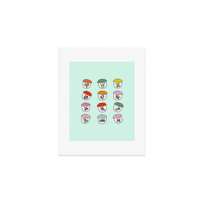 Zodiac Keychains Art Print Gallery Image 1