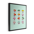 Zodiac Keychains Framed Canvas Print Gallery Image 2