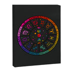 Zodiac Wheel Canvas Print Gallery Image 8