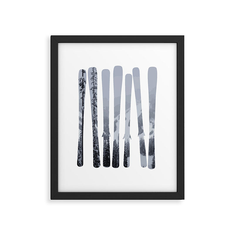 Morrisey Skis | Ski Designs | DopeyArt Framed Art Print Gallery Image 5