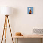 Ayana in Blue Canvas Print Gallery Image 2