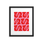 Kara Pattern Framed Art Print Gallery Image 5