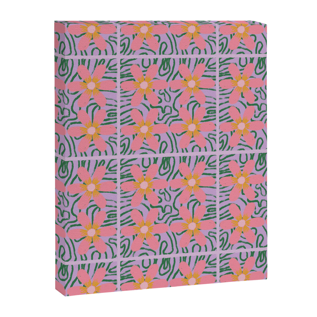Psychedelic Daisies Canvas Print Gallery Image 6