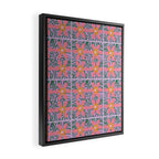 Psychedelic Daisies Framed Canvas Print Gallery Image 2