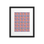 Psychedelic Daisies Framed Art Print Gallery Image 5