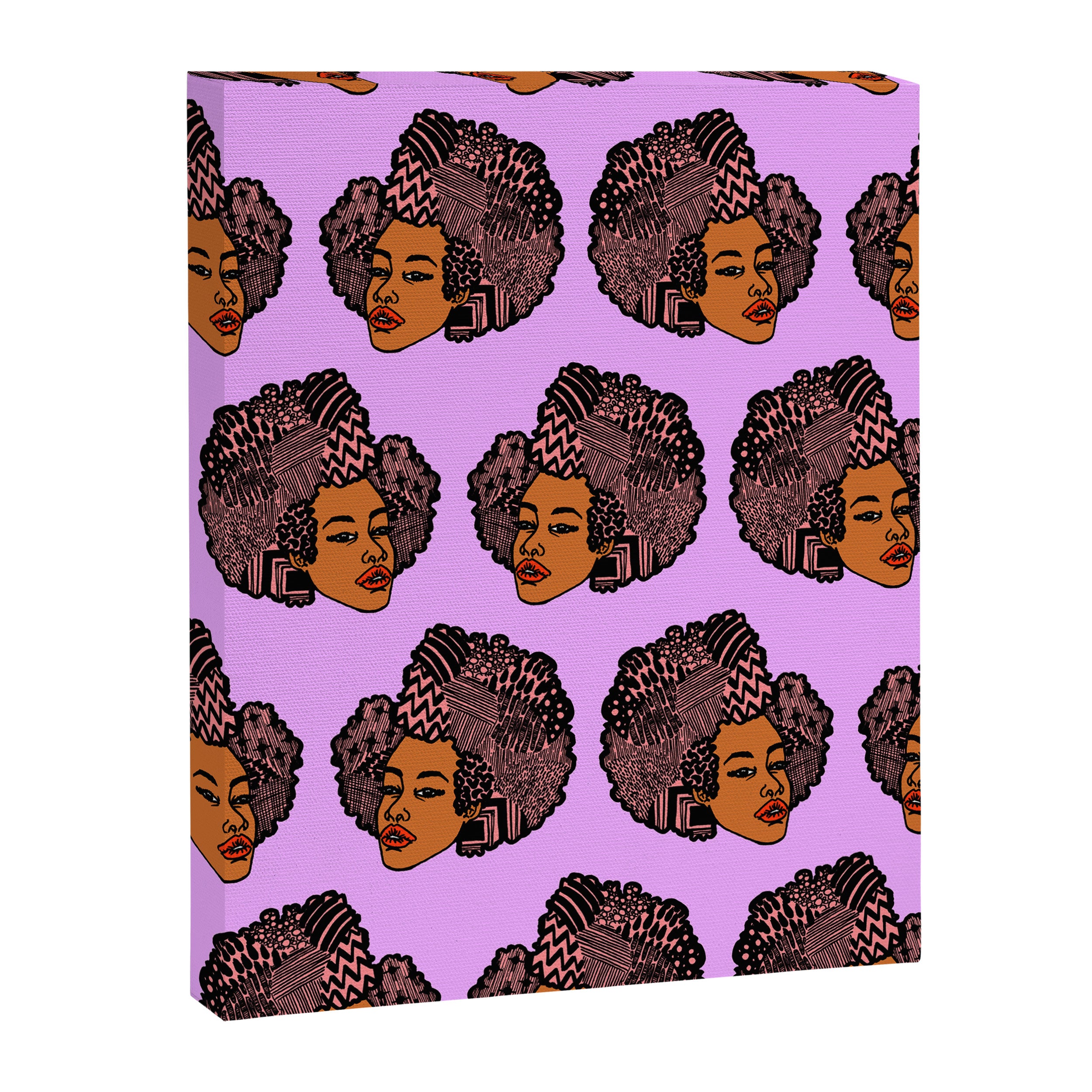 Tomi Repeat Pattern Canvas Print Gallery Image 8