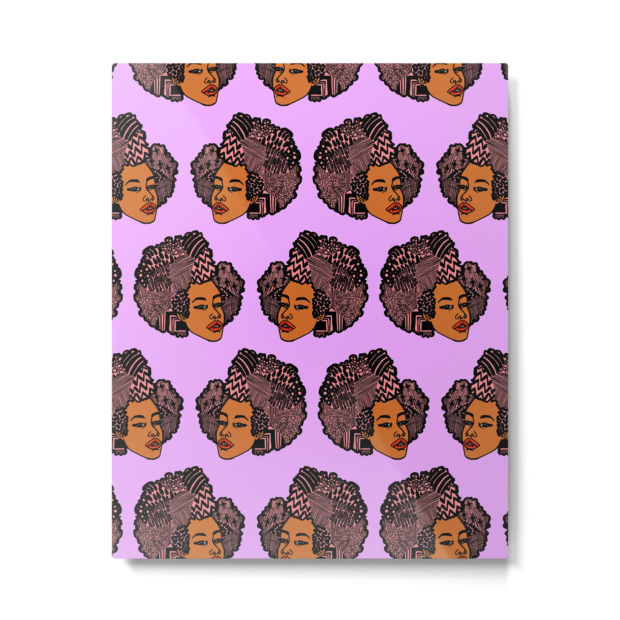 Tomi Repeat Pattern Metal Print Gallery Image 6
