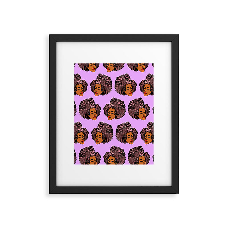 Tomi Repeat Pattern Framed Art Print Gallery Image 6