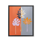 Double-sided leaves Framed Canvas Print Gallery Image 6