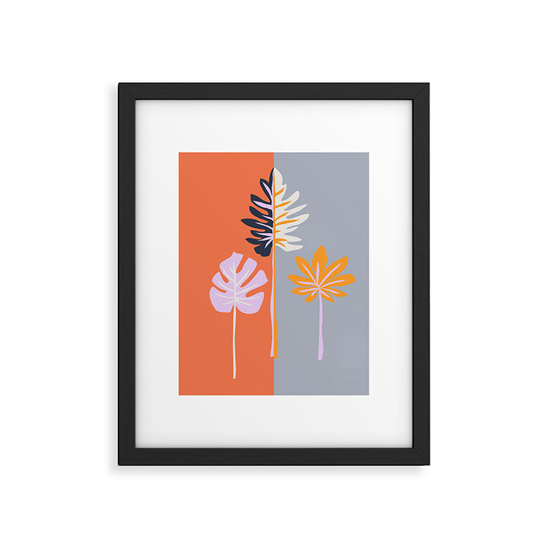 Double-sided leaves Framed Art Print Gallery Image 5