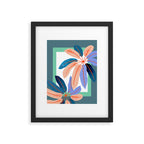 tropical plants Framed Art Print Gallery Image 6