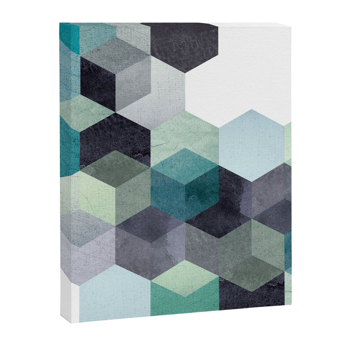 ABSTRACT GEOMETRIC COMPOSITION III Canvas Print Gallery Image 1
