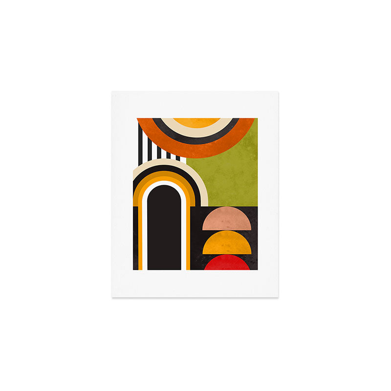 Bauhaus Mid Century Art 43 Art Print Gallery Image 1